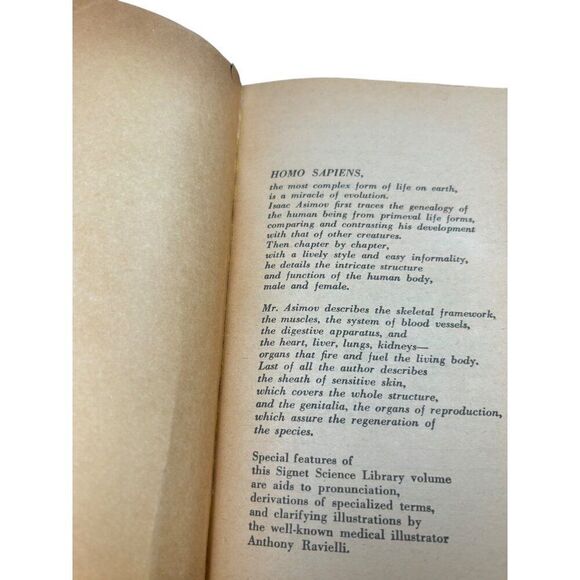 The Human Body: Its Structure And Operation By Isaac Asimov Illustrated By Antho - Picture 6 of 7